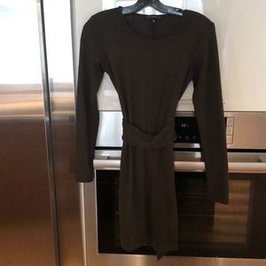 Dynamite dark green dress